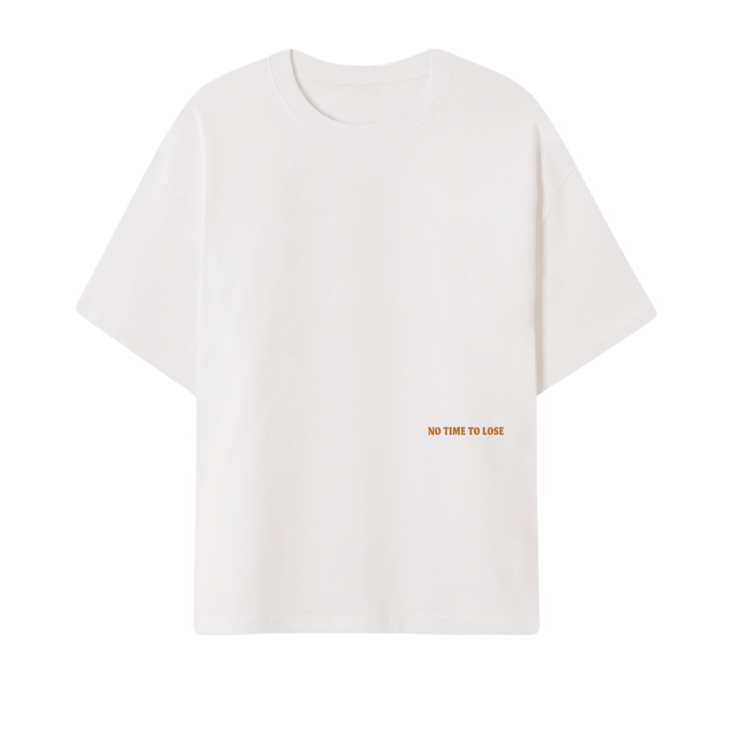 Oversize T-Shirt "NO TIME TO LOSE"
