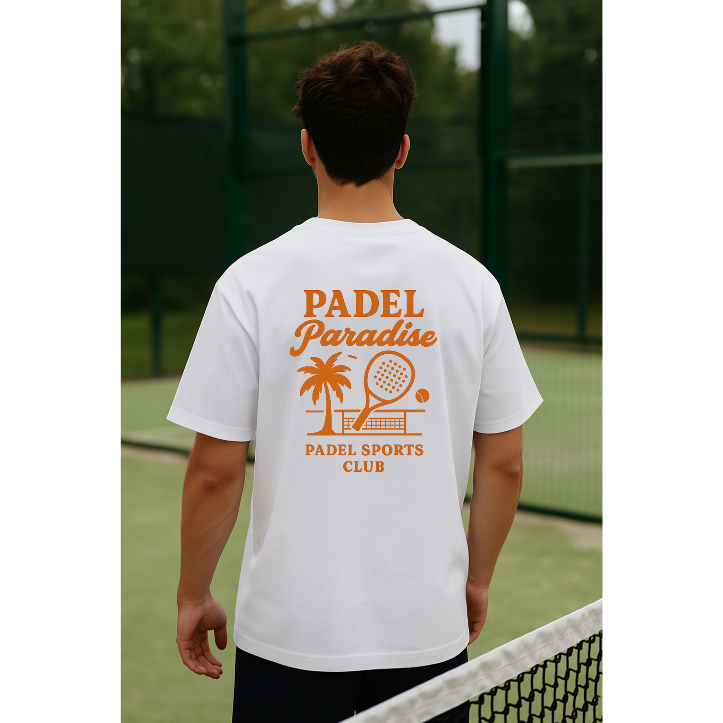 Oversize T-Shirt "Padel Paradise"