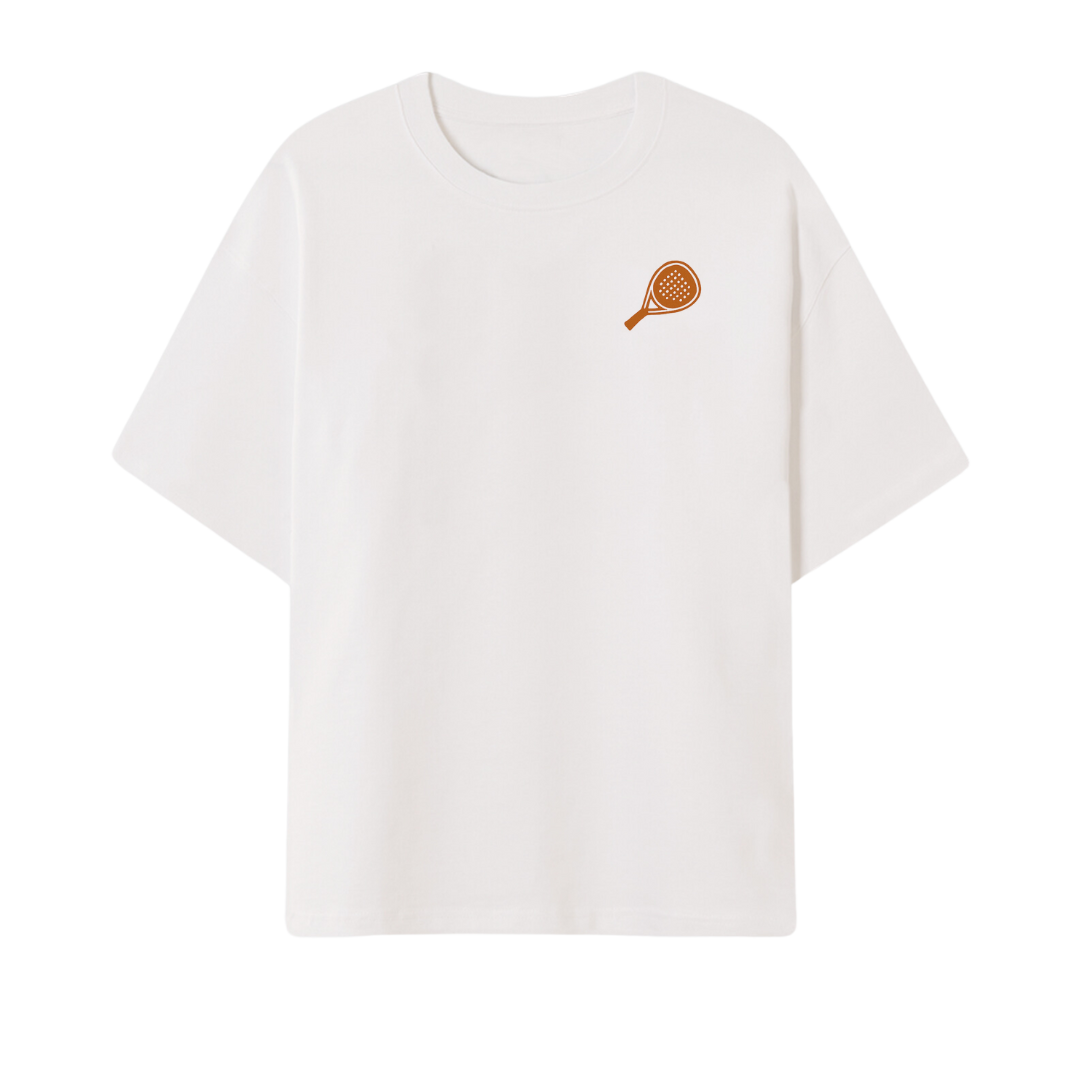 Oversize T-Shirt "Padel Racquet"