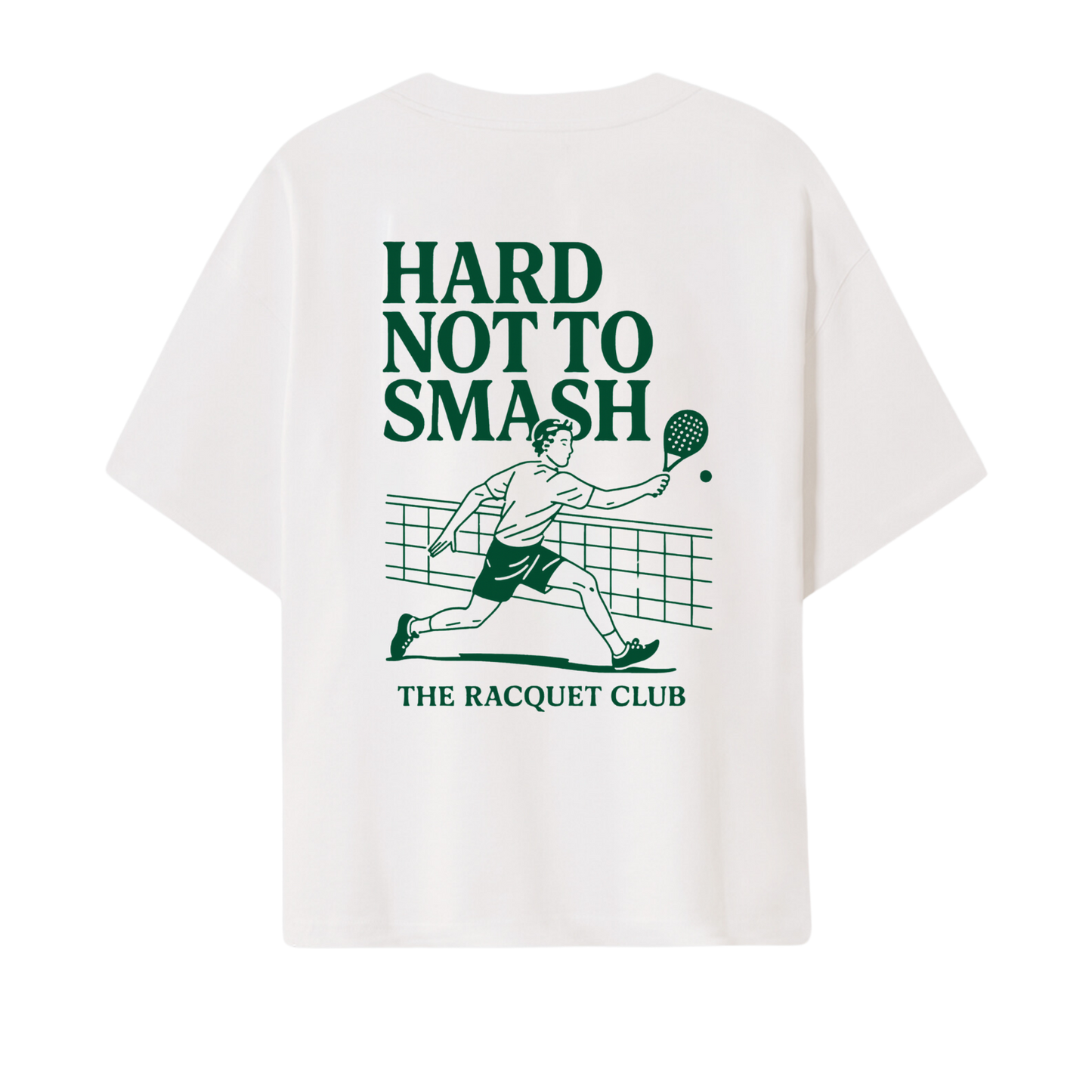 Oversize T-Shirt "Hard Not To Smash"