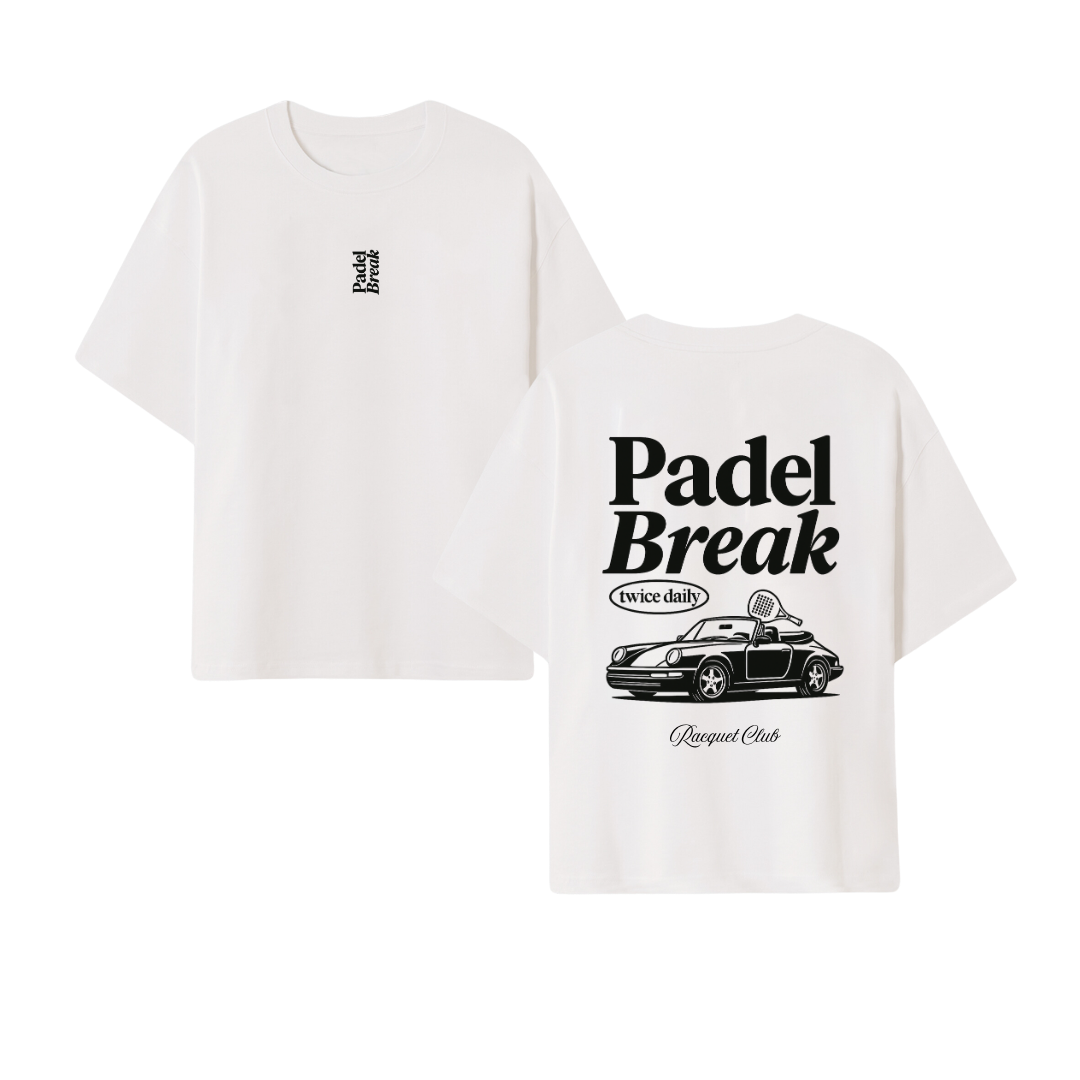 3x Bestseller T-Shirt "Padel Break" - Mengenvorteil