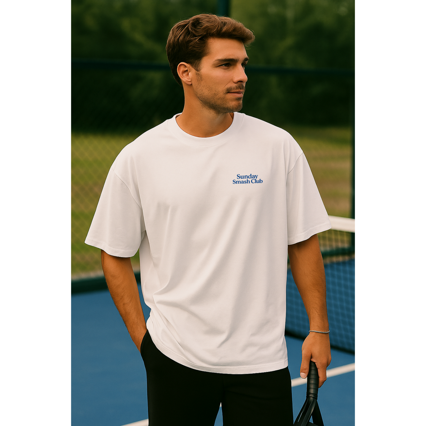 Oversize T-Shirt "Sunday Smash Club"