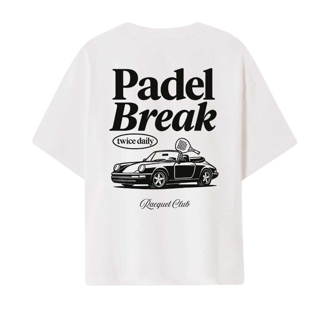 3x Bestseller T-Shirt "Padel Break" - Mengenvorteil