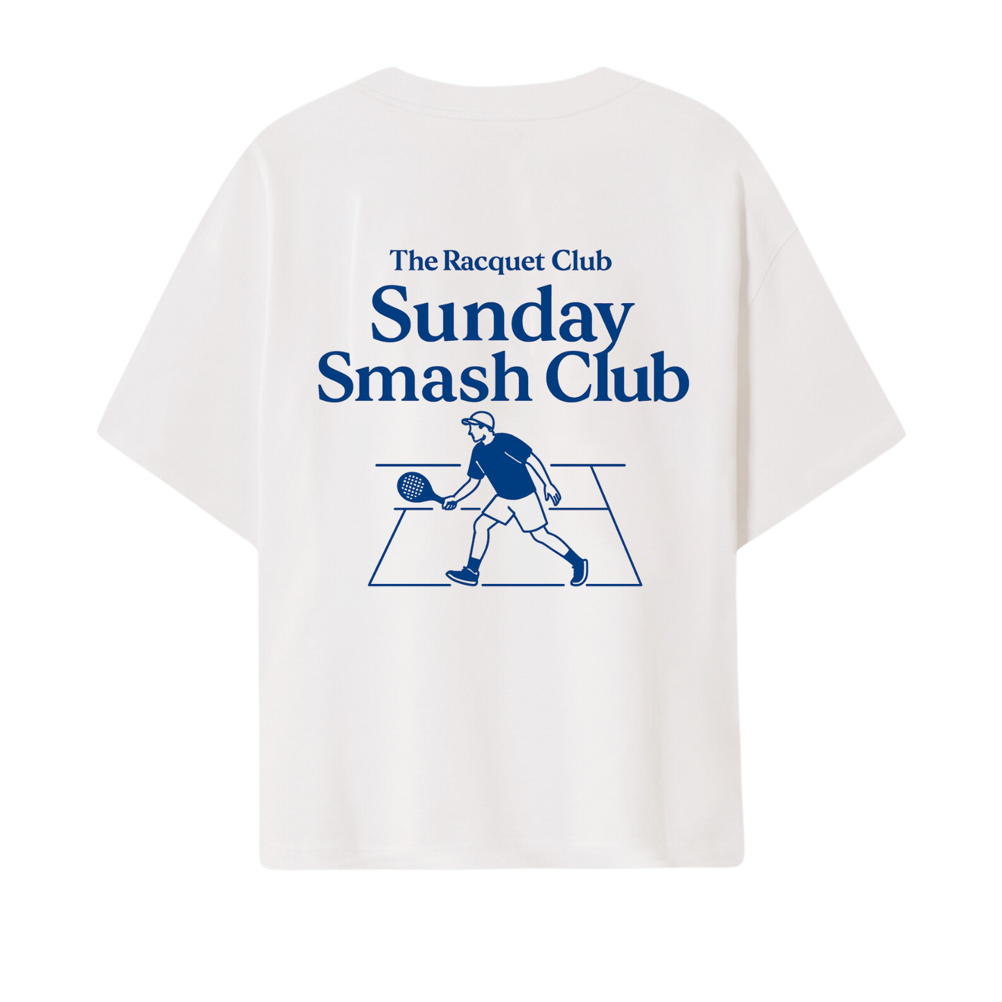 Oversize T-Shirt "Sunday Smash Club"