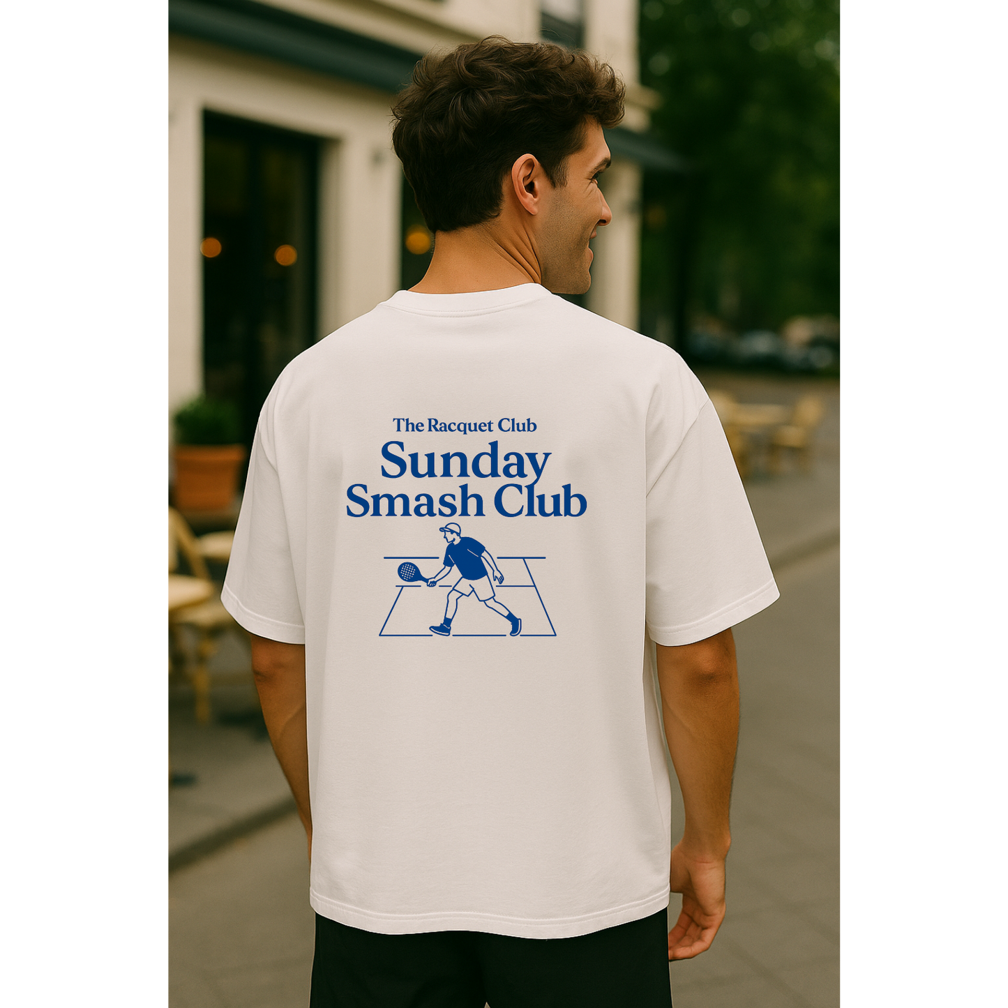 Oversize T-Shirt "Sunday Smash Club"