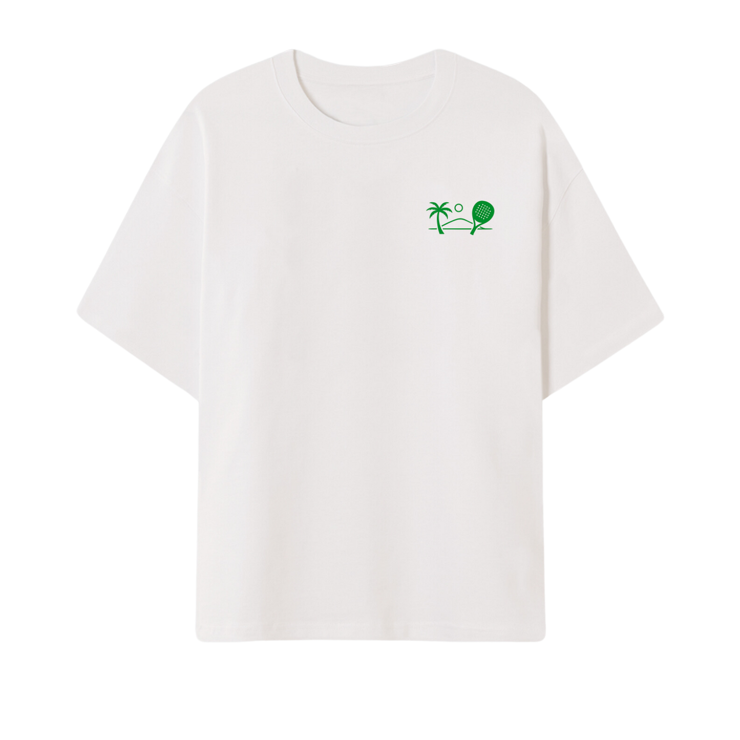 Oversize T-Shirt "Padel Palmen"