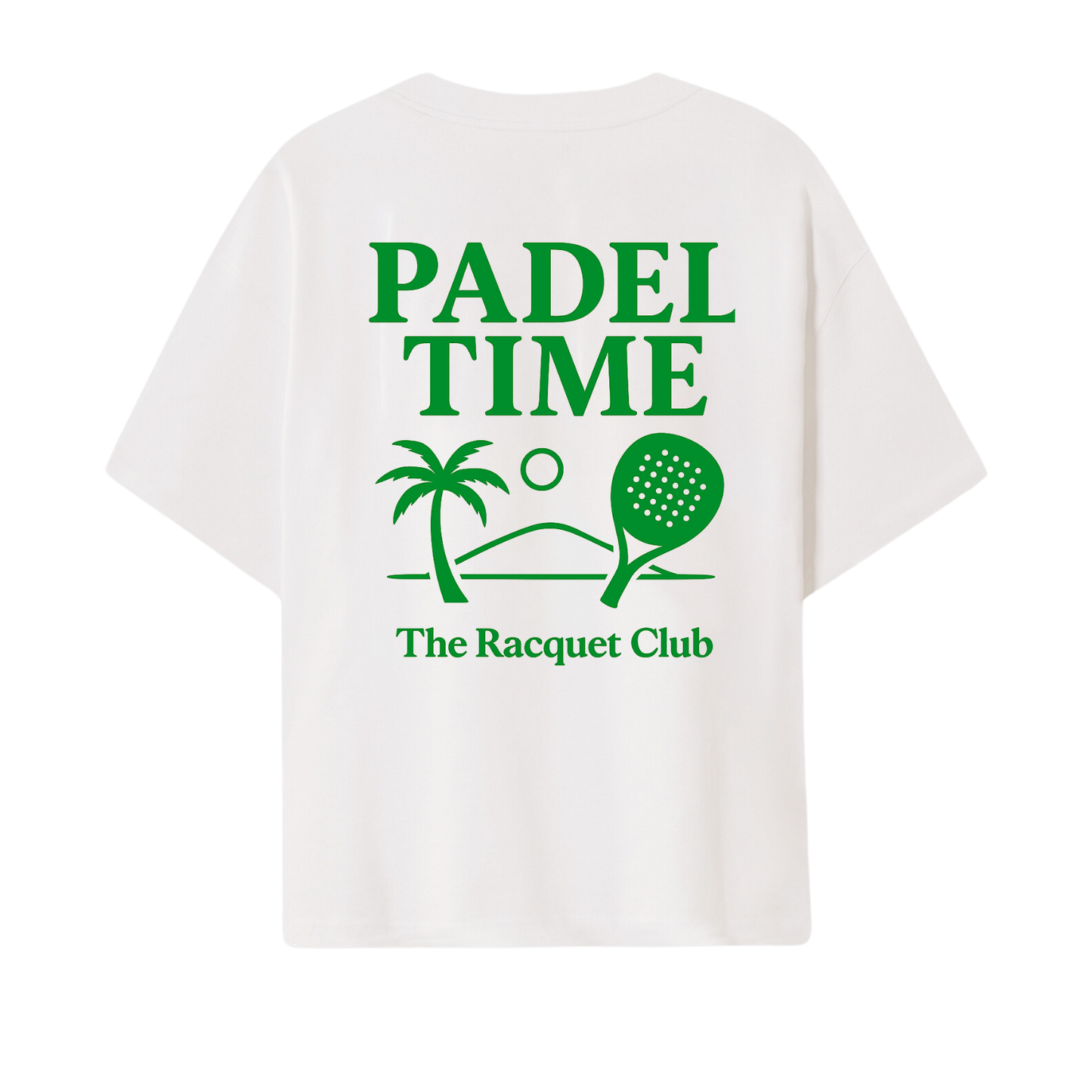 Oversize T-Shirt "Padel Palmen"