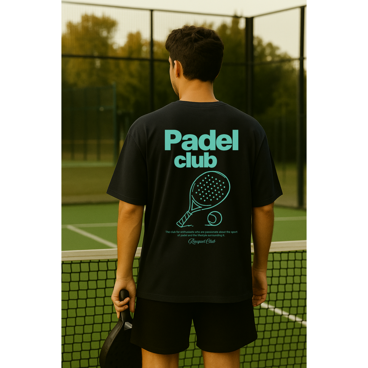 Oversize T-Shirt "Padel Club"