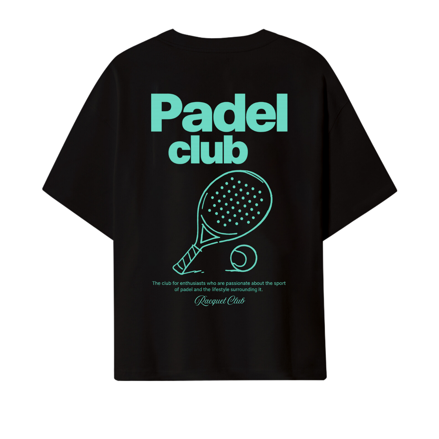 Oversize T-Shirt "Padel Club"