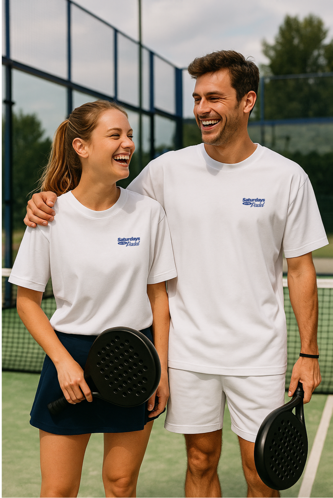 Oversize T-Shirt "Saturdays Padel"