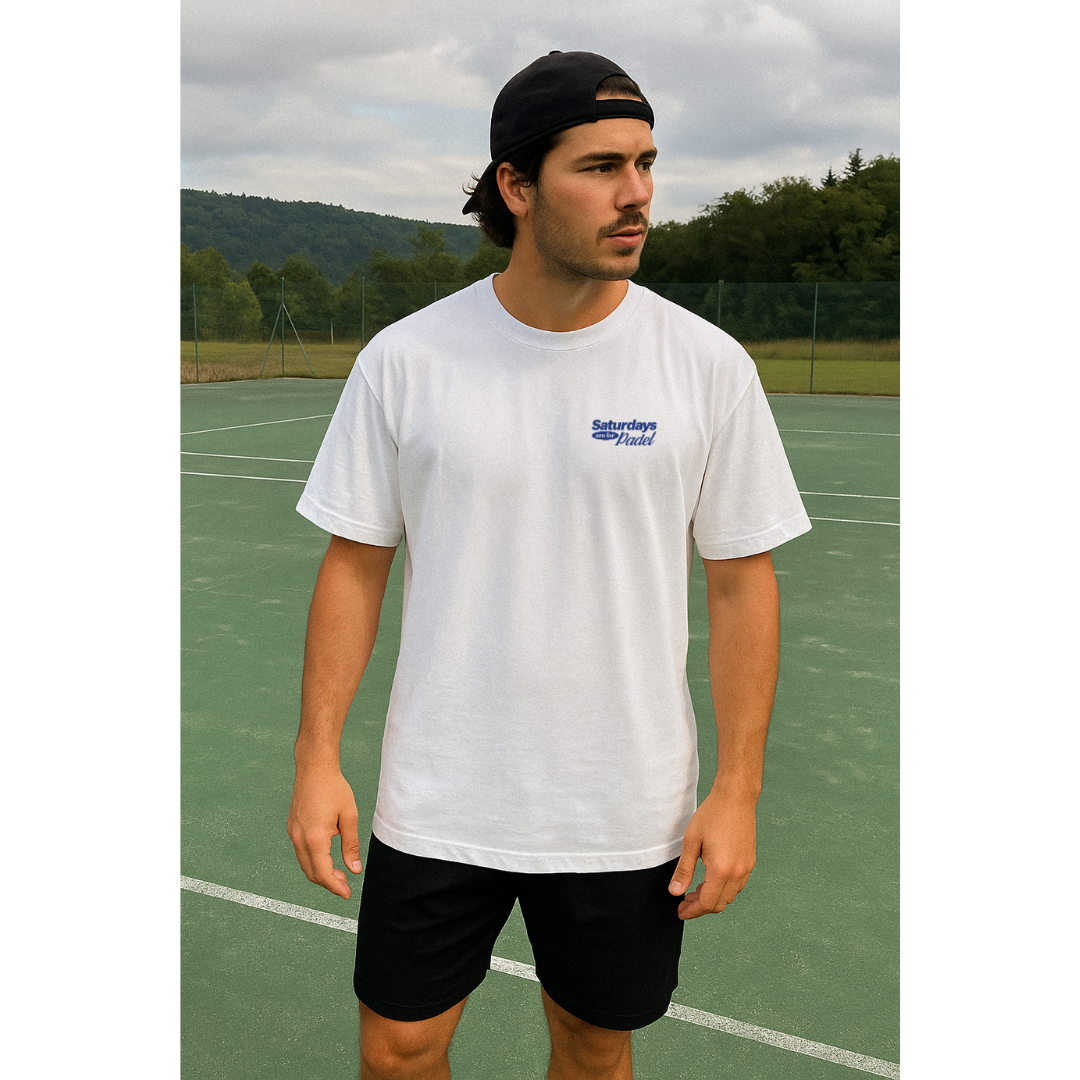 Oversize T-Shirt "Saturdays Padel"