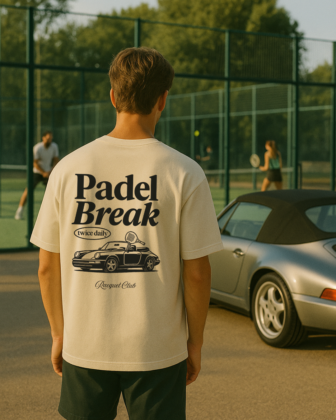 Oversize T-Shirt "Padel Break"