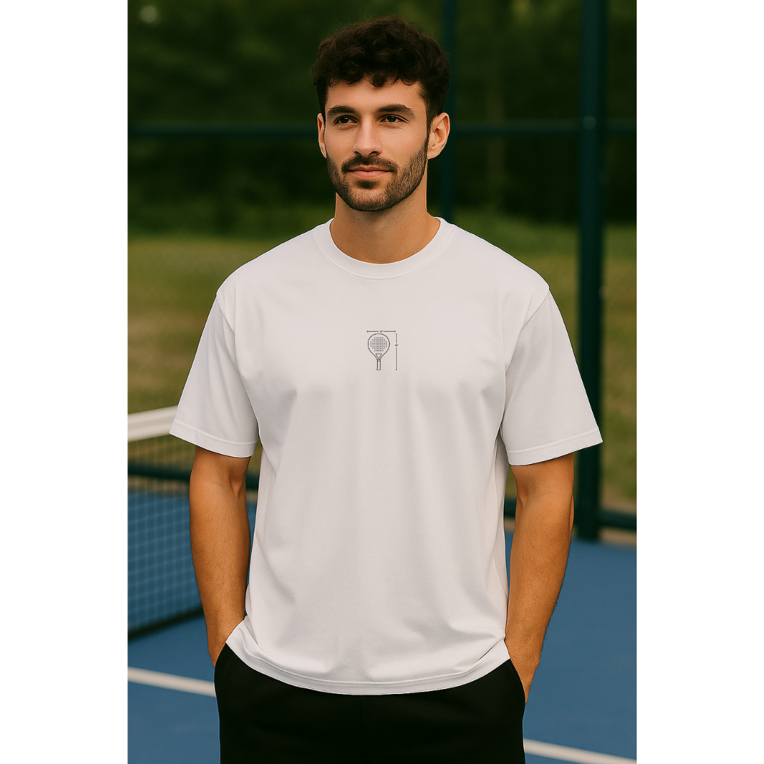 Oversize T-Shirt "Padel Construction"