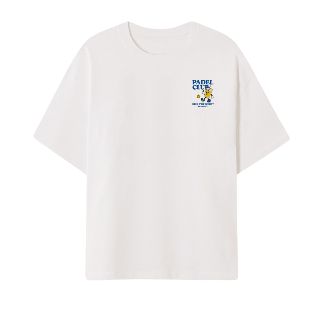 Oversize T-Shirt SERVE & SIP Society