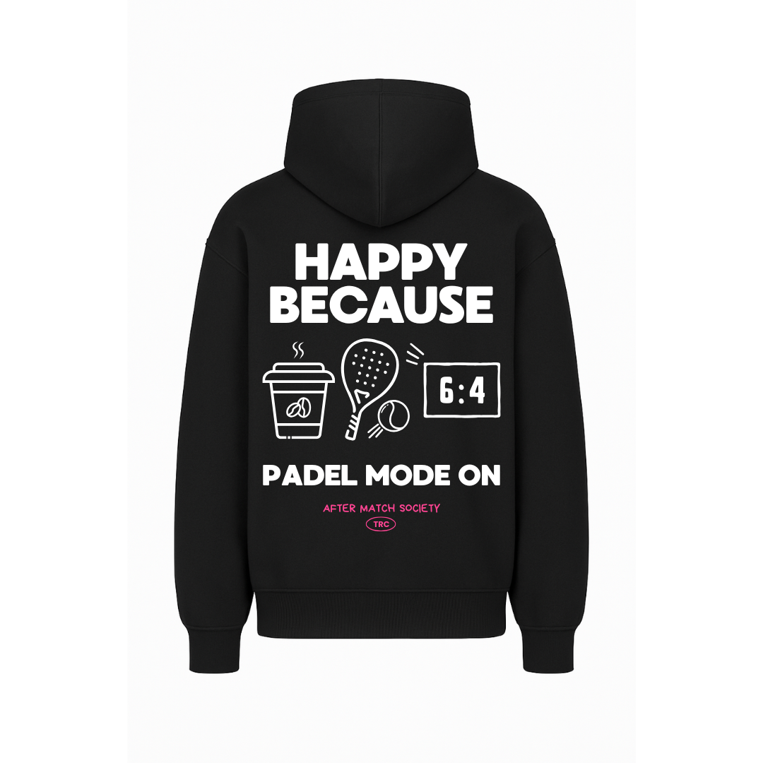 Oversized hoodie "PADEL MODE ON"