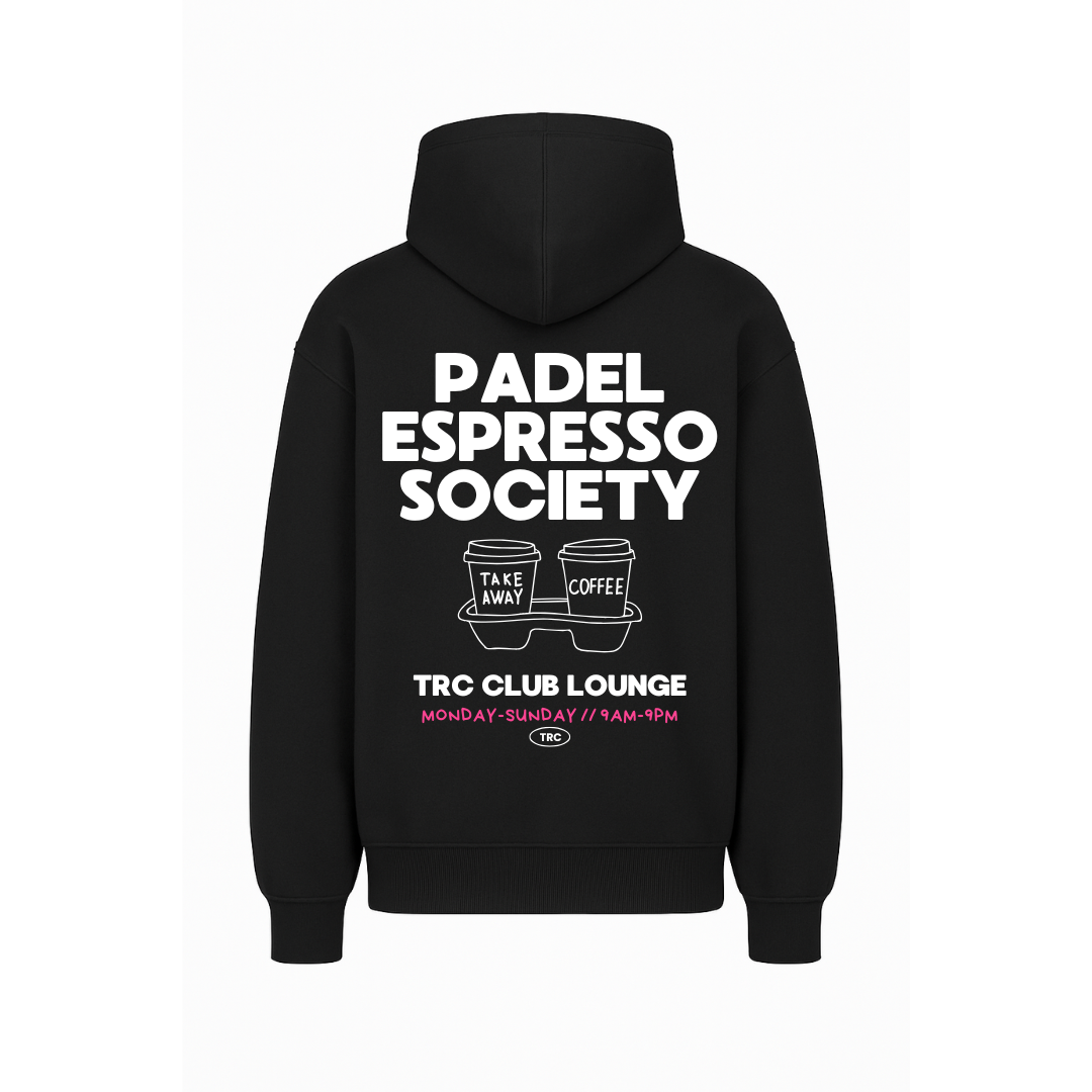 Oversize Hoodie "Padel Espresso Club"