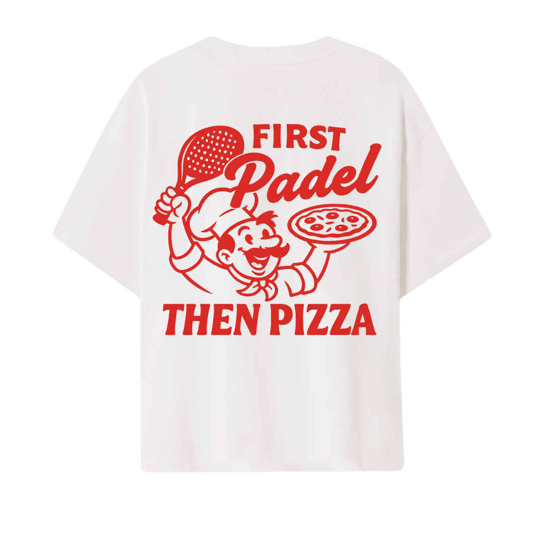Premium Oversize T-Shirt Padel Pizza