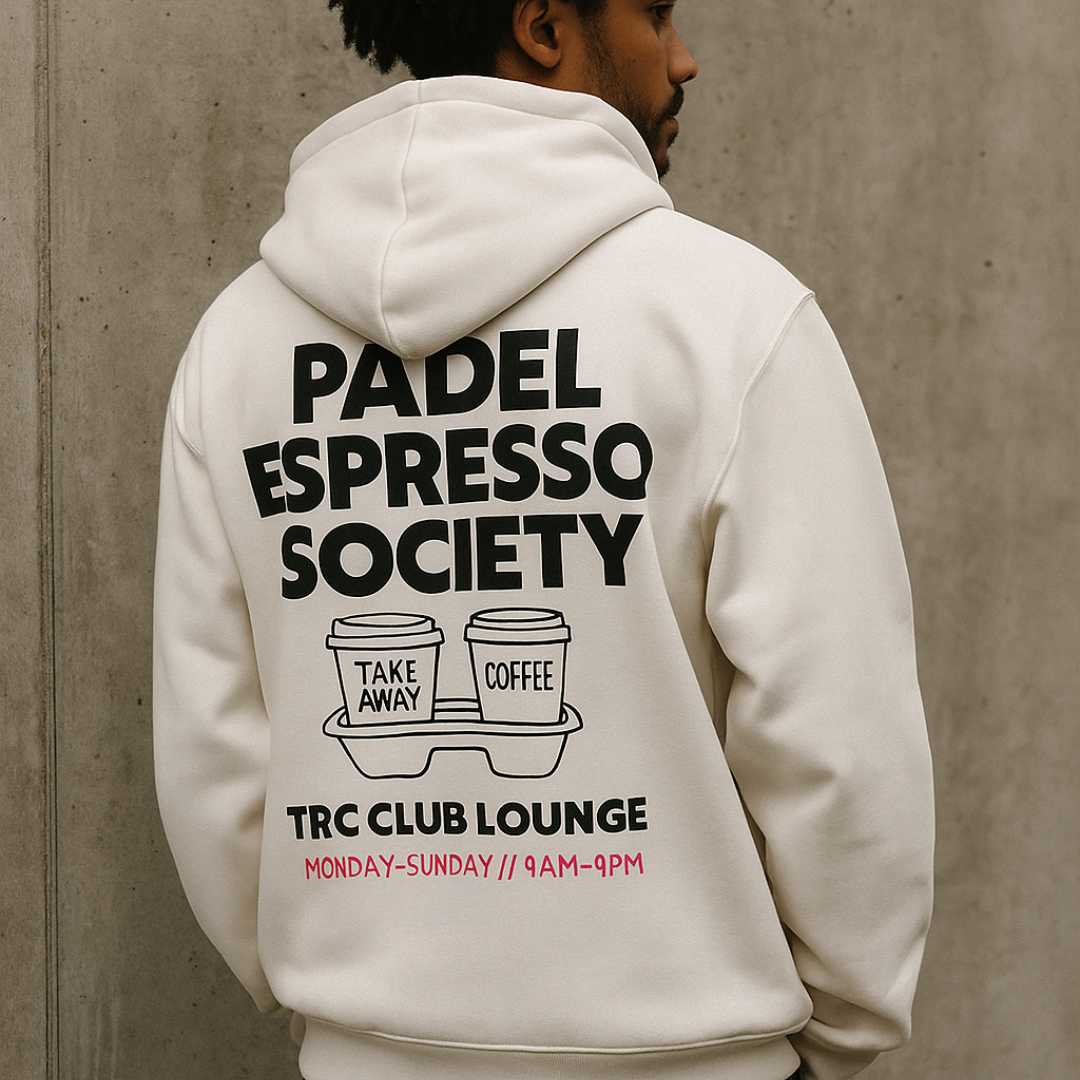 Oversize Hoodie Padel Espresso Club