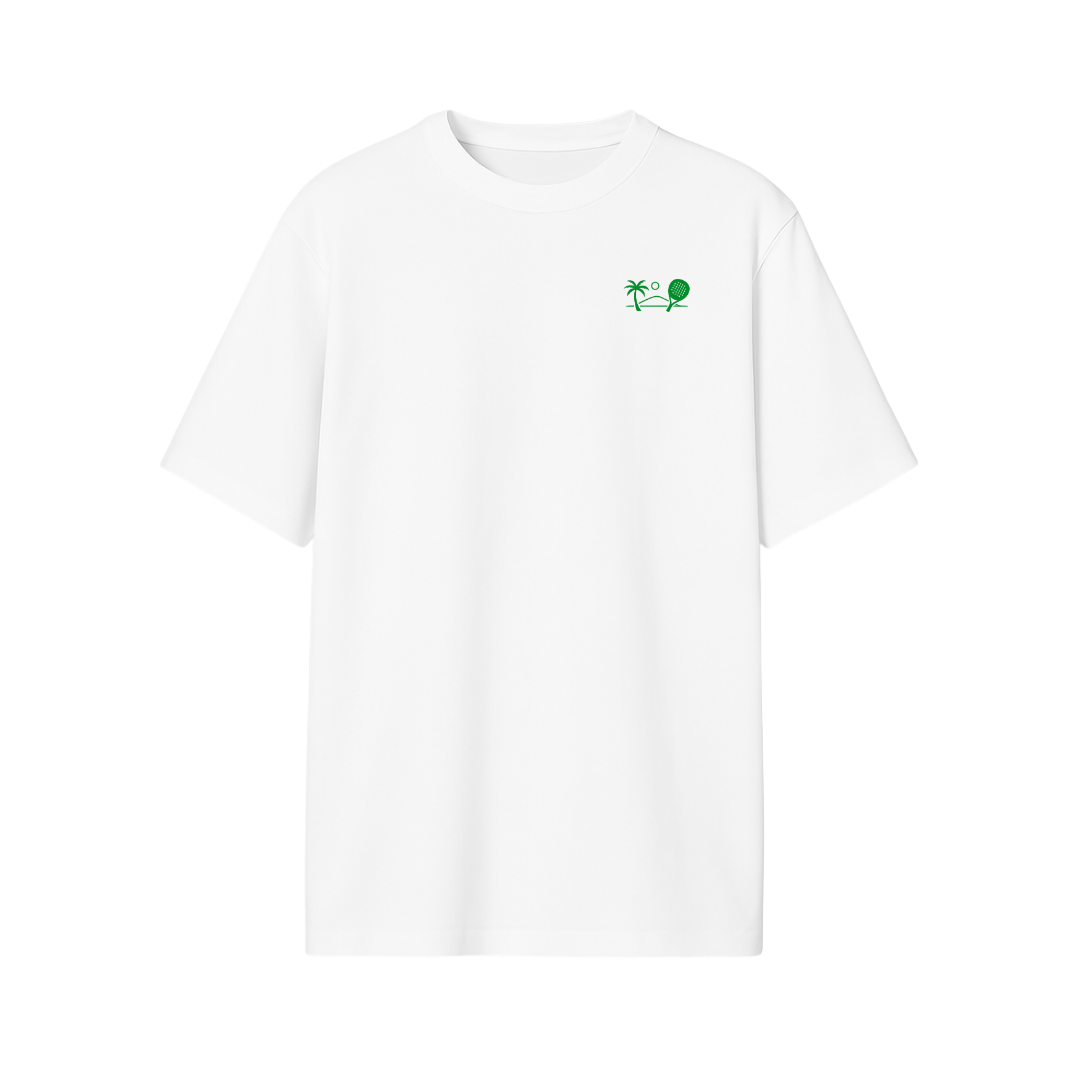 Oversize T-Shirt "Palmen Padel"