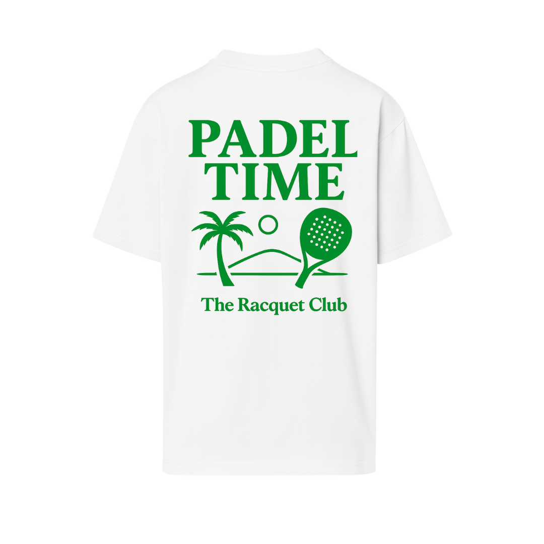 Oversize T-Shirt "Palmen Padel"