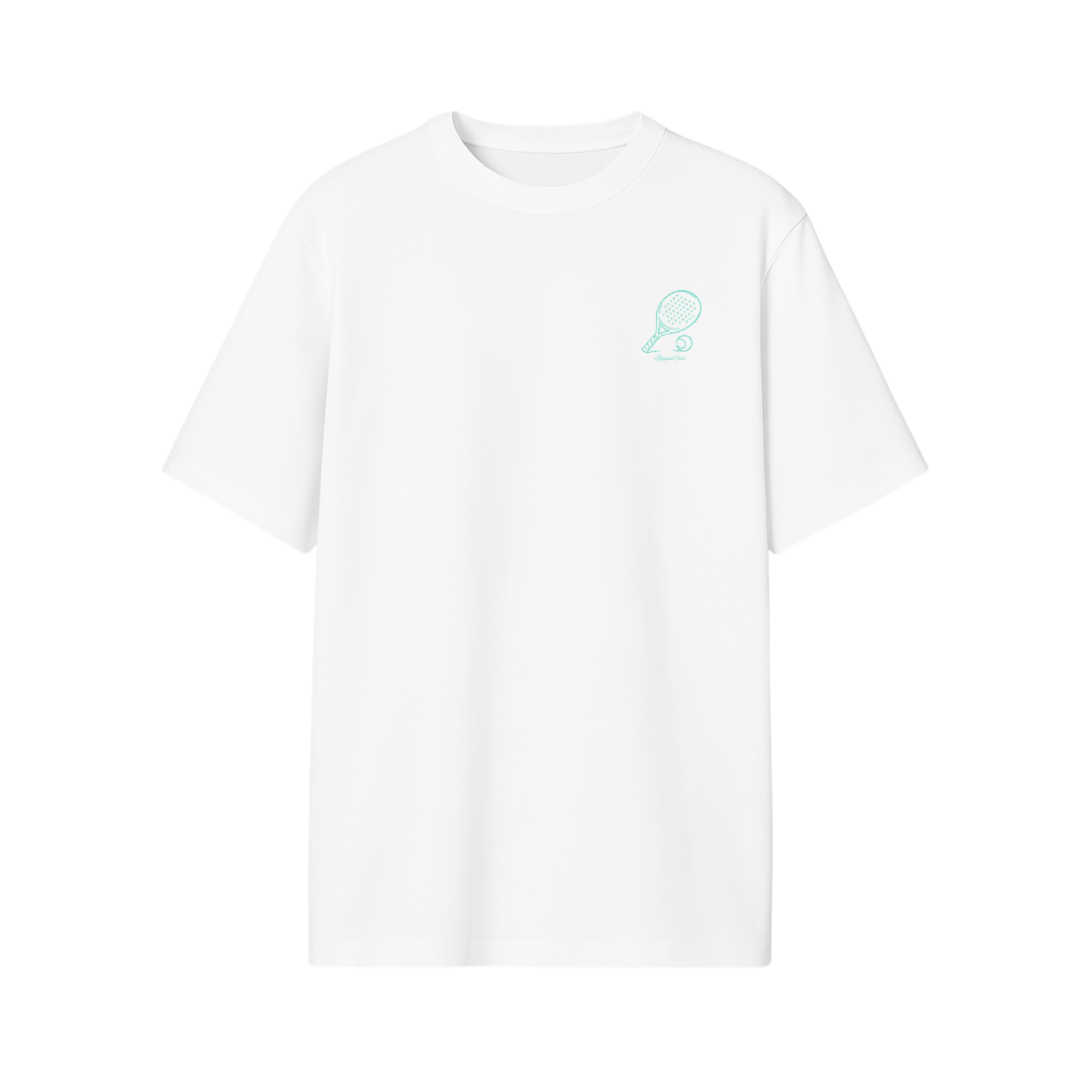 Oversize T-Shirt "Padel Club" - White