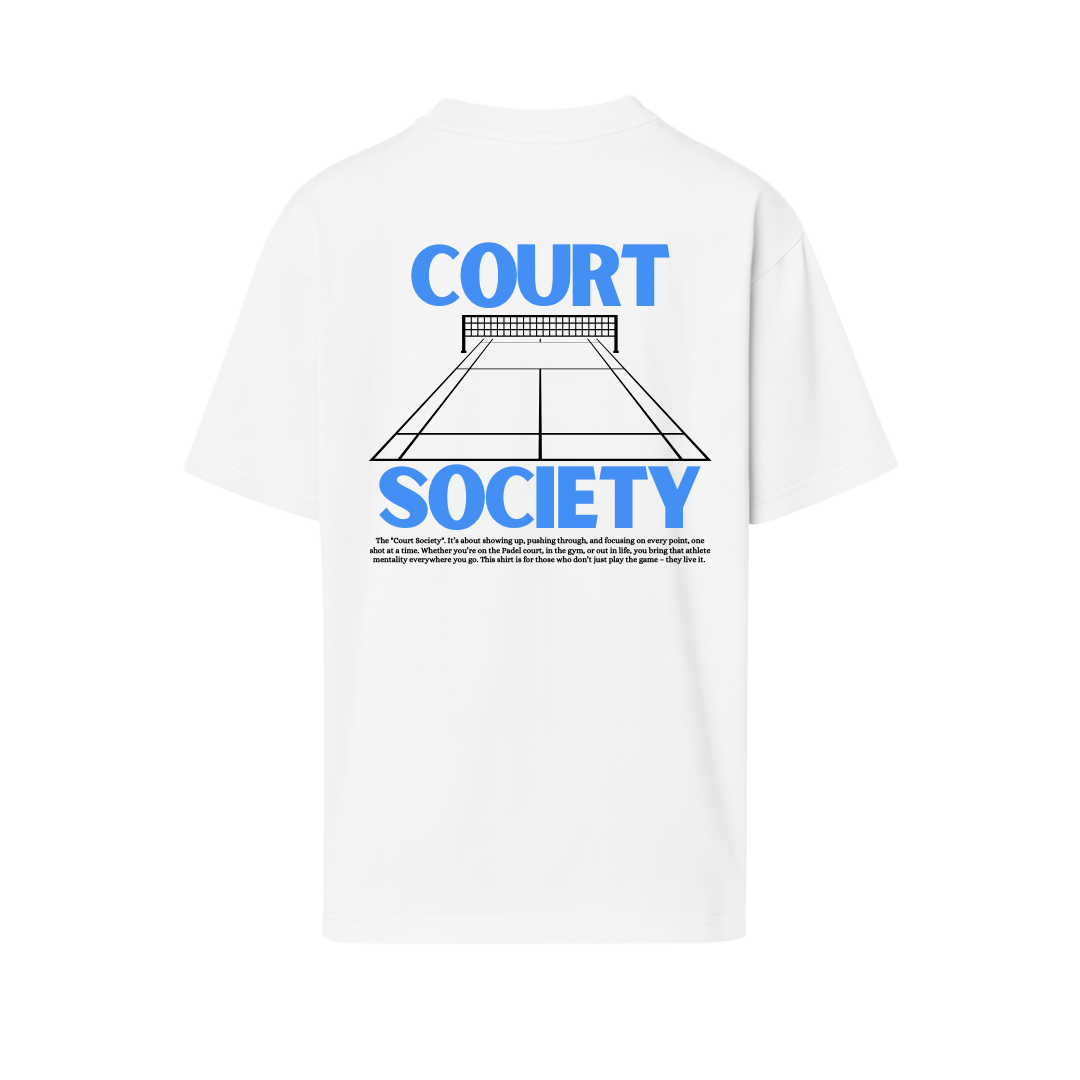 Oversize T-Shirt "Court Society"