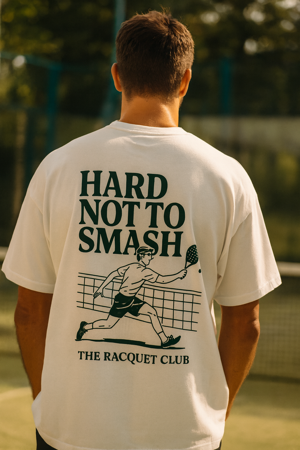Oversize T-Shirt "Hard Not To Smash"