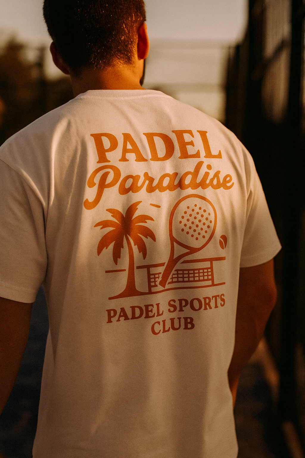Oversize T-Shirt "Padel Paradise"