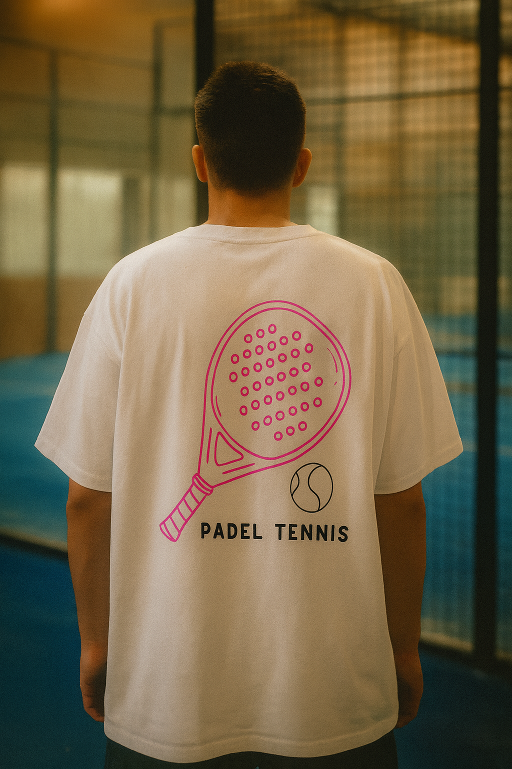 Oversize T-Shirt "Padel Tennis"