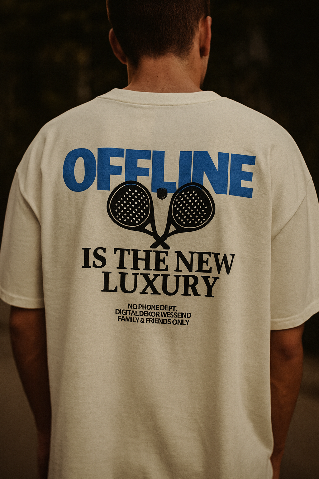 Oversize T-Shirt "OFFLINE"