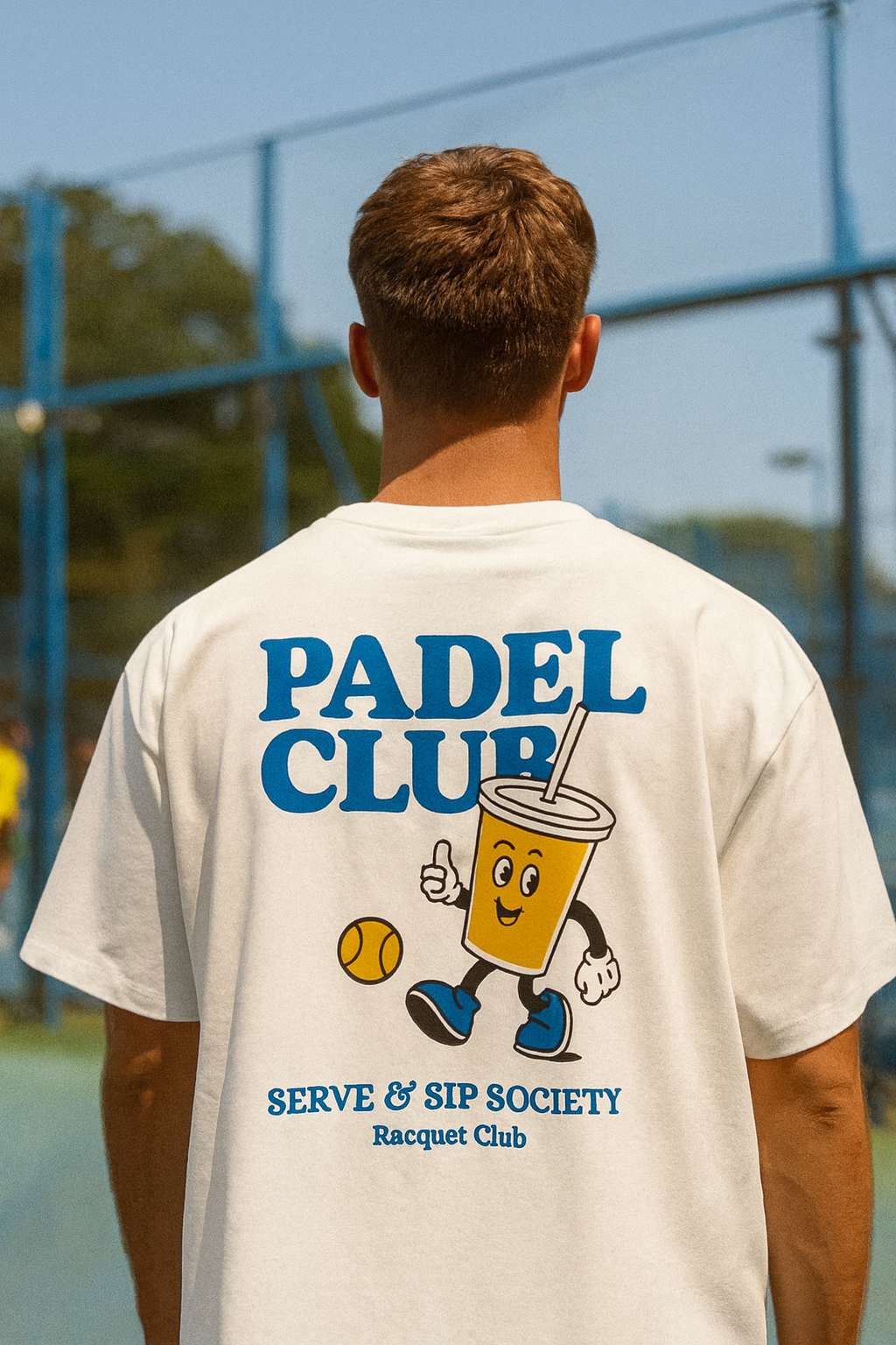 Oversize T-Shirt SERVE & SIP Society