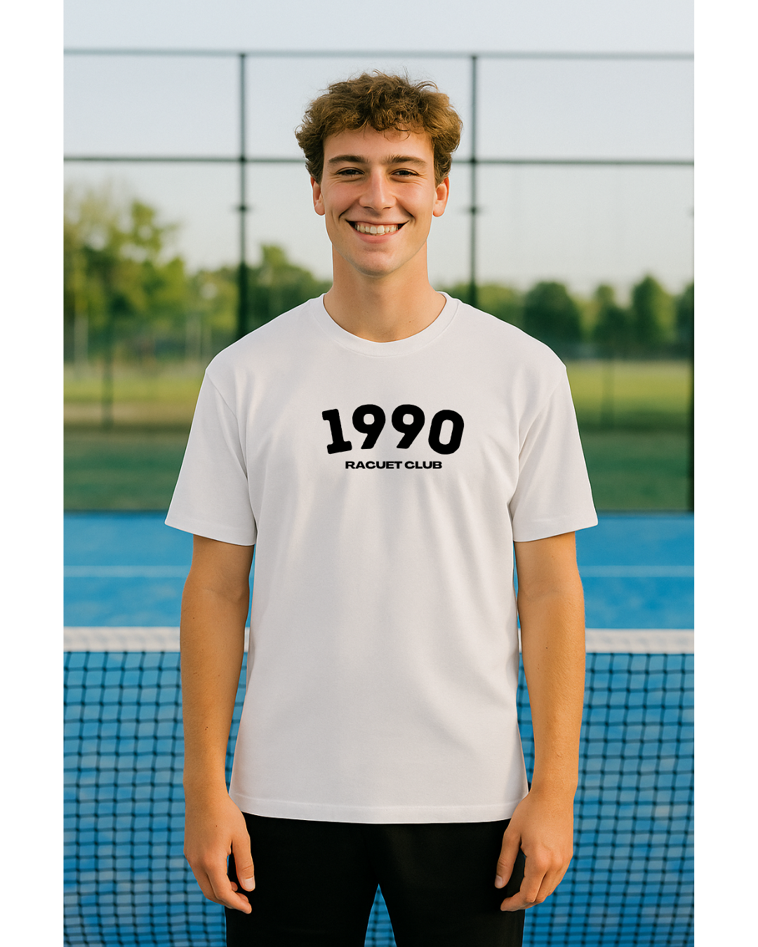 Basic Herren T-Shirt aus Bio-Baumwolle "1990"