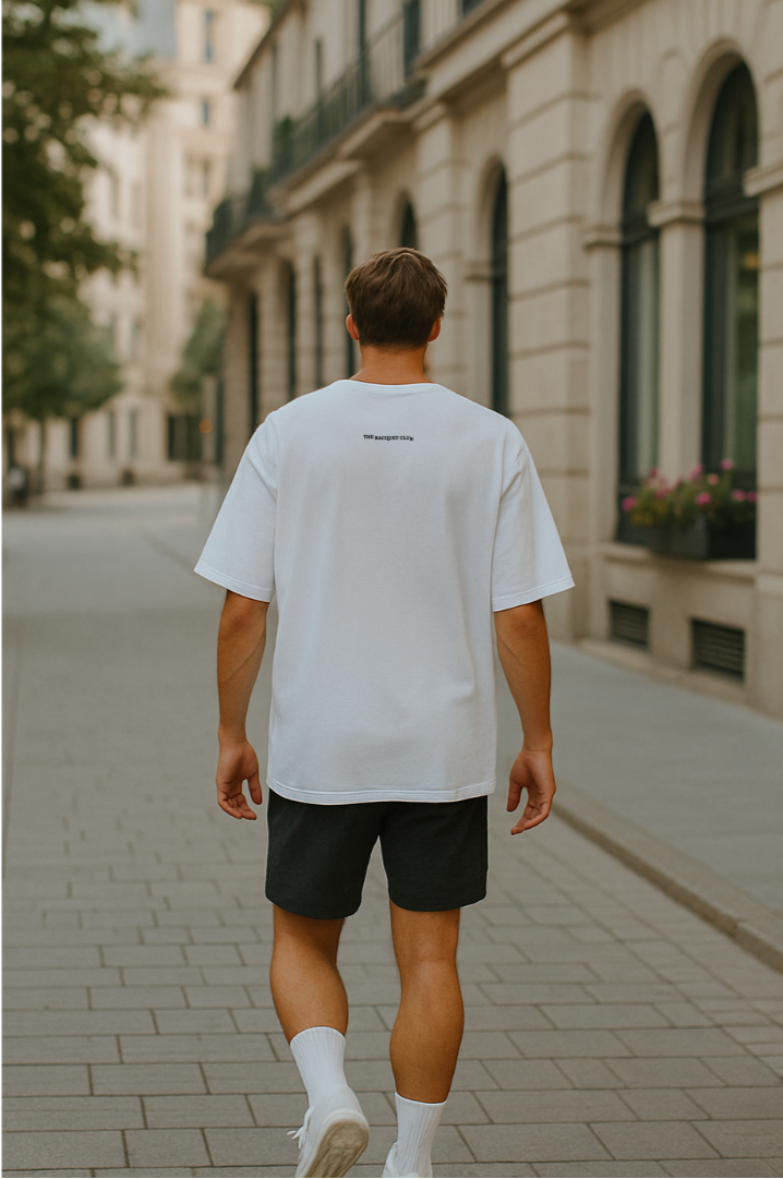 Oversize T-Shirt "Basic Racquet Club"