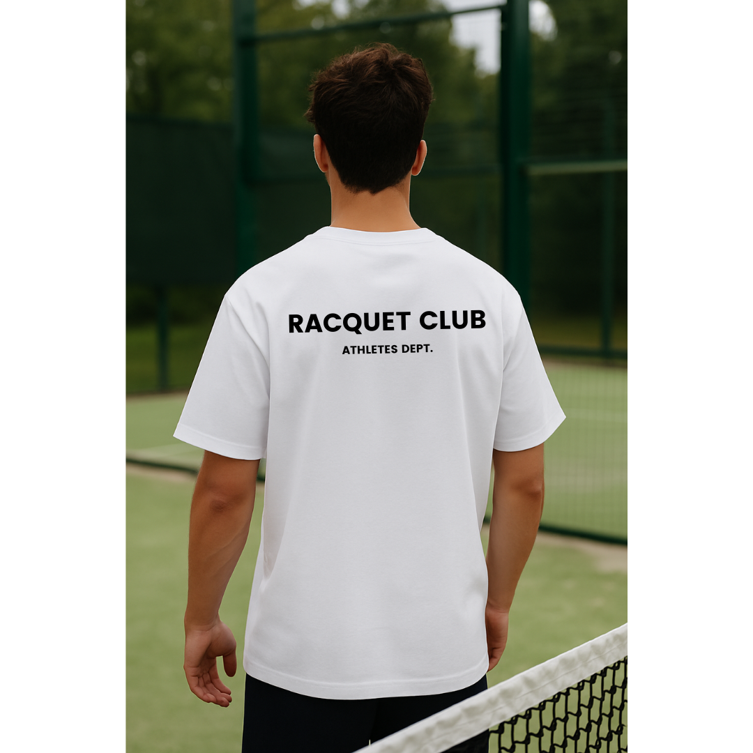 Oversize T-Shirt "Racquet Club"