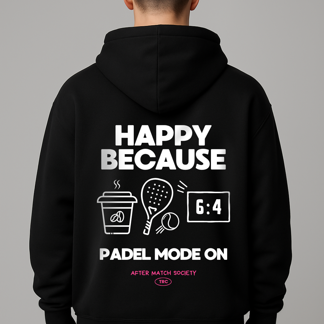 Oversized hoodie "PADEL MODE ON"