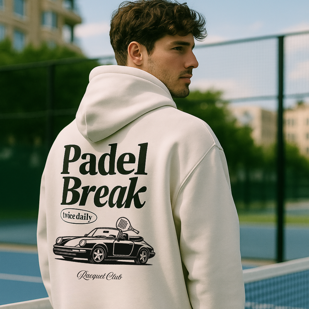 Oversized Hoodie "Padel Break"