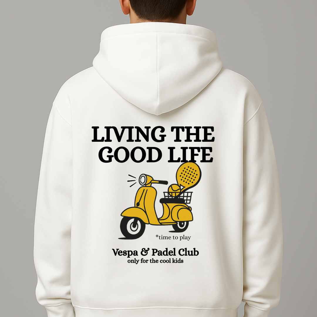 Oversized Hoodie "Vespa & Padel Club"
