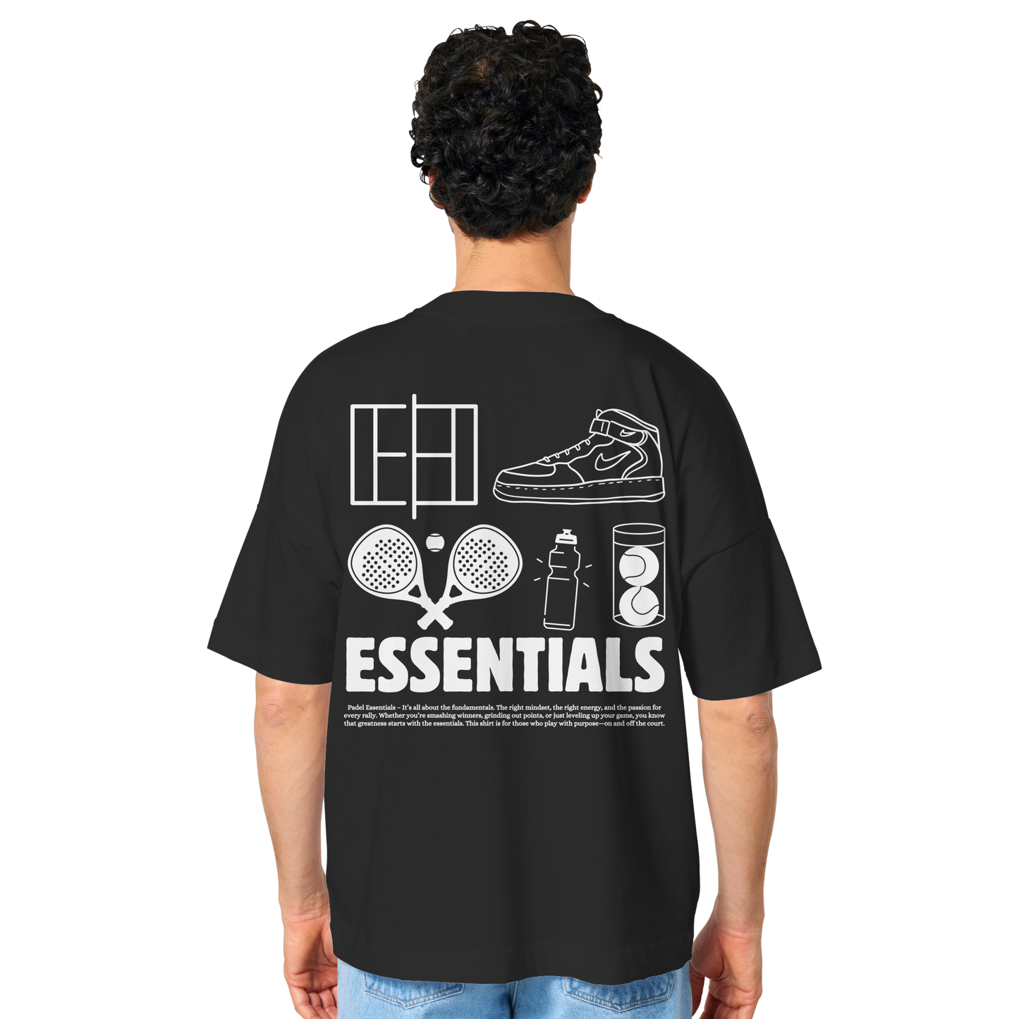 Premium Oversize T-Shirt PADEL ESSENTIALS