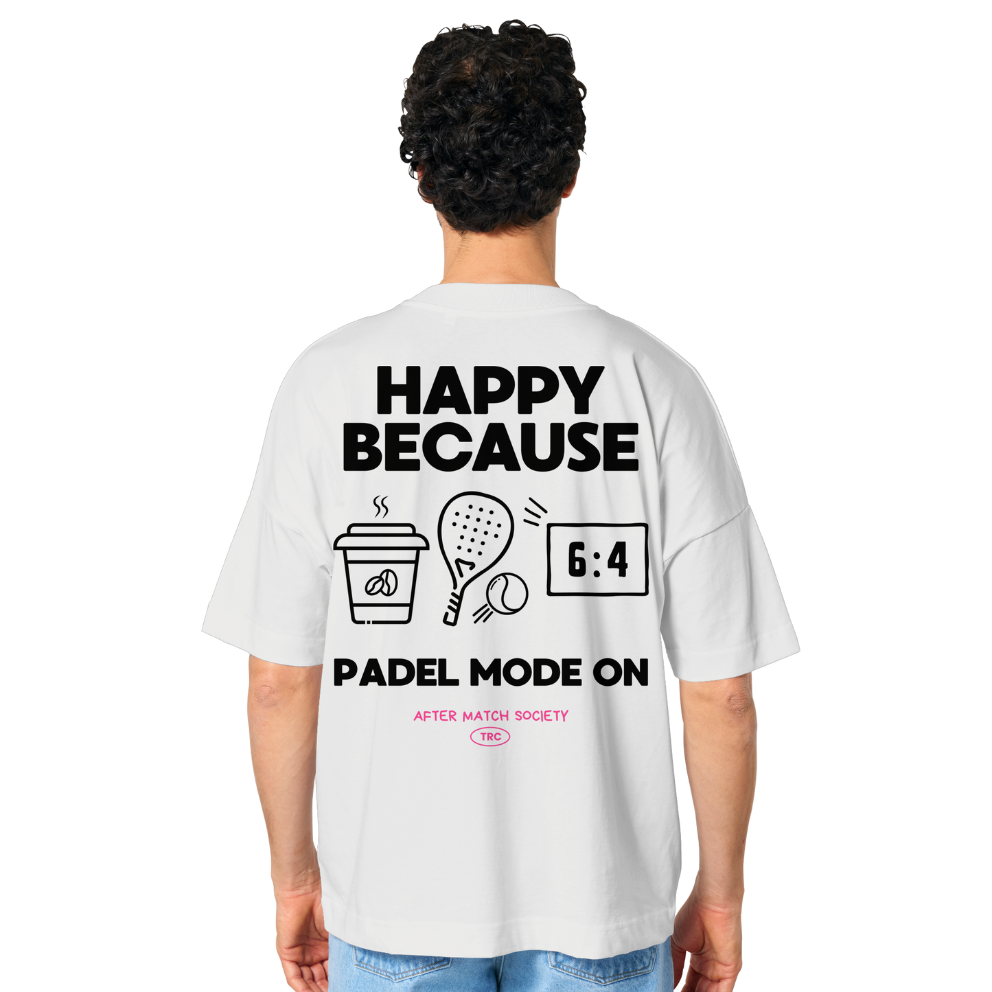 Premium Oversize T-Shirt PADEL MODE ON