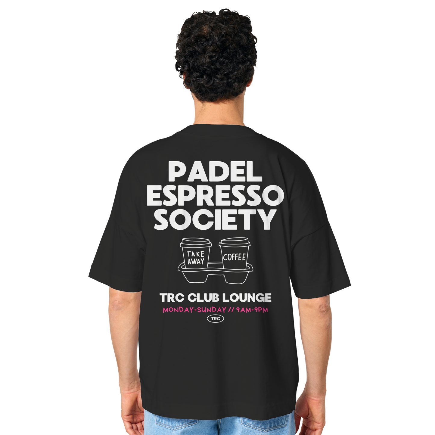 Premium Oversize T-Shirt Padel Espresso Club