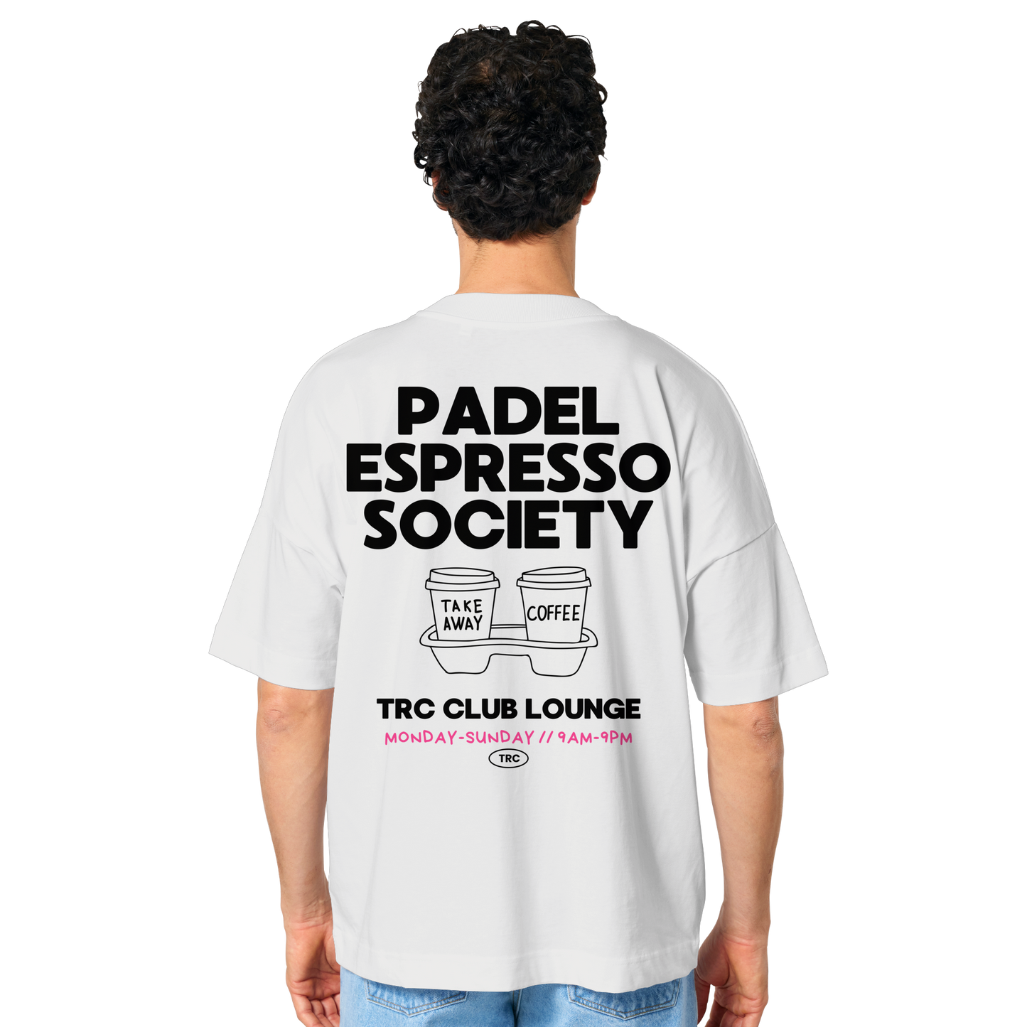 Premium Oversize T-Shirt Padel Espresso Club