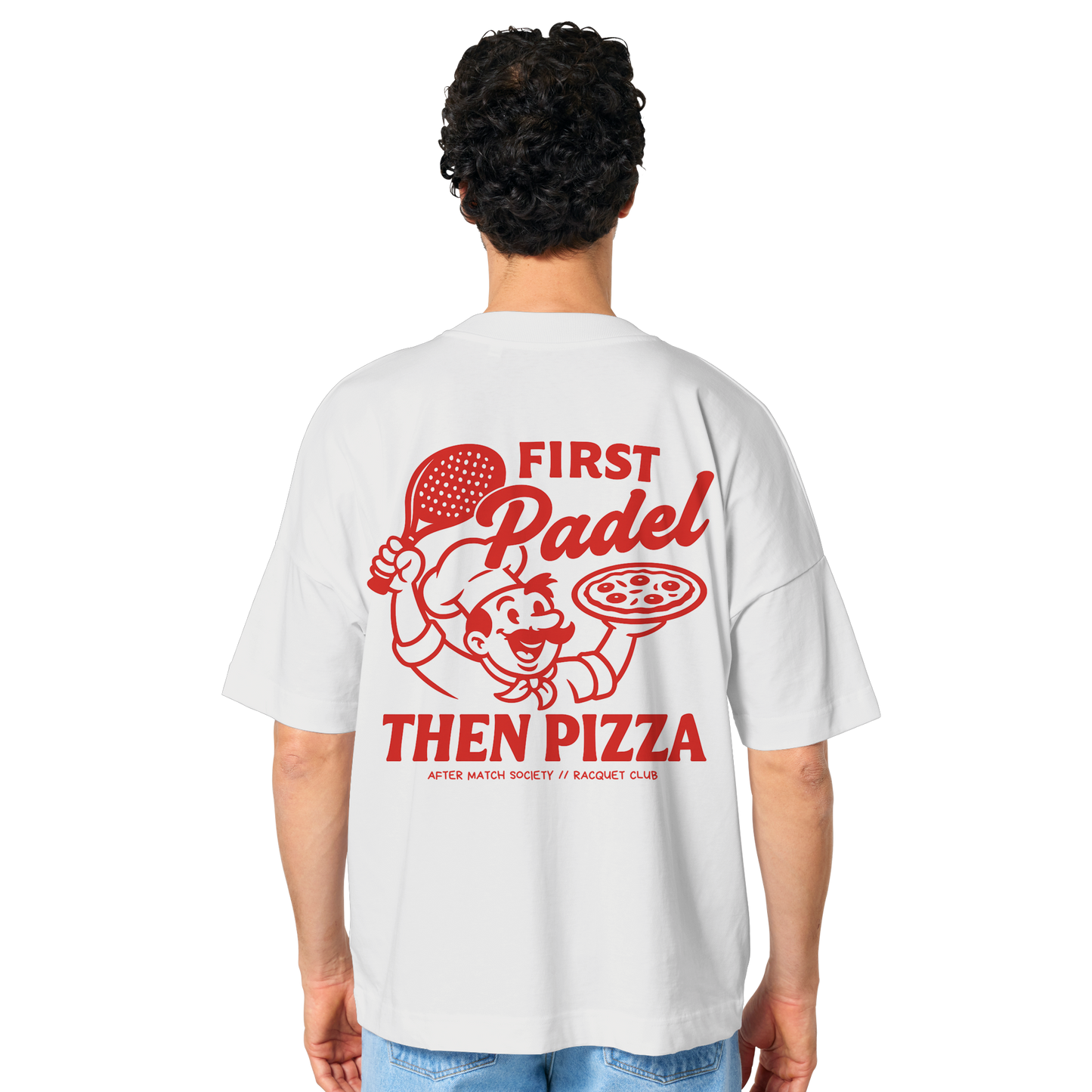 Premium Oversize T-Shirt Padel Pizza