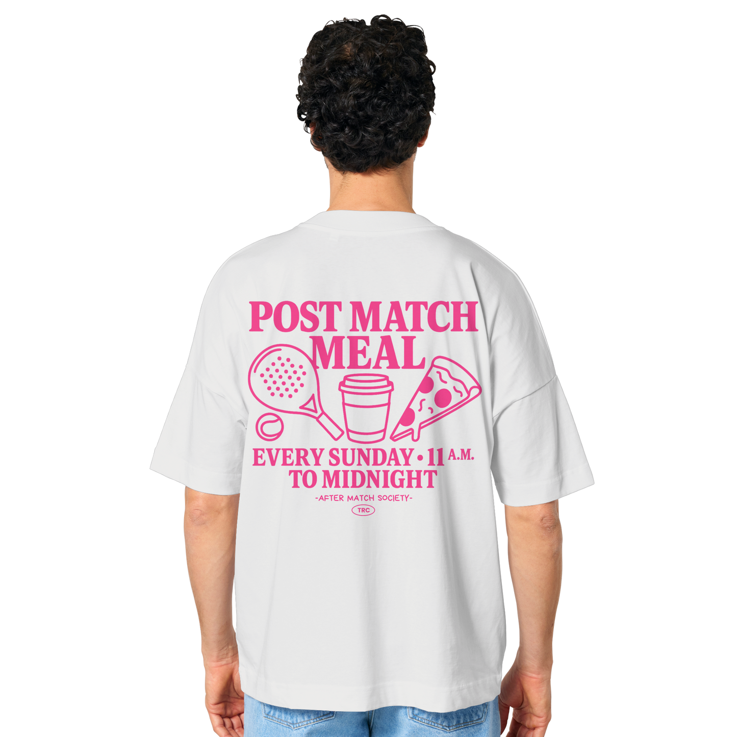 Premium Oversize T-Shirt Post Match Meal