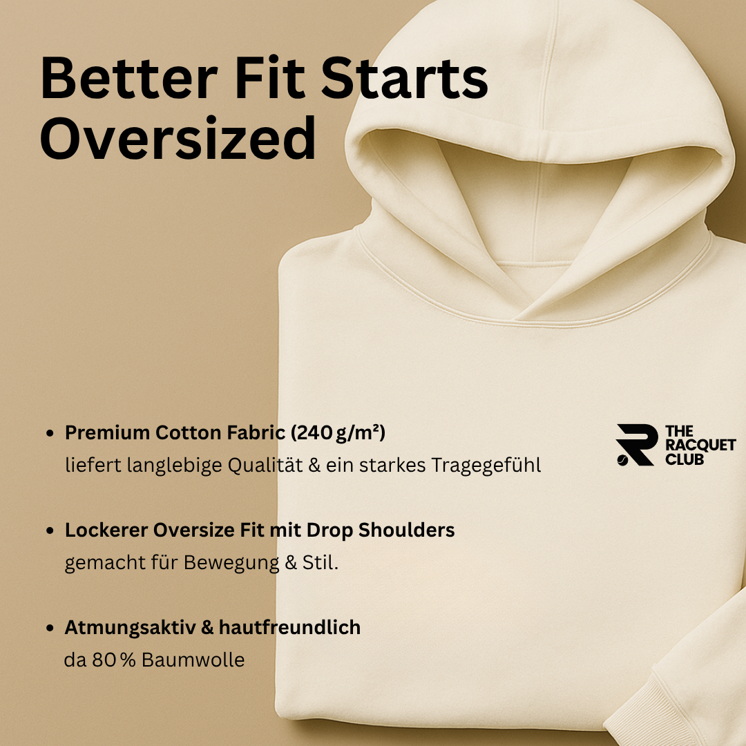 Oversize Hoodie Training Padel
