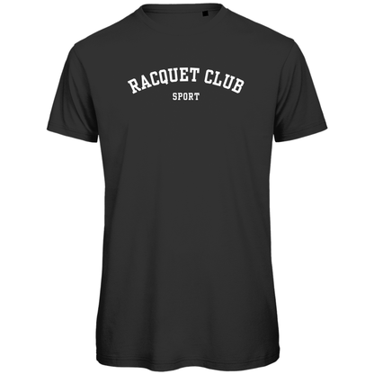 Basic Herren T-Shirt aus Bio-Baumwolle "Racquet Club""