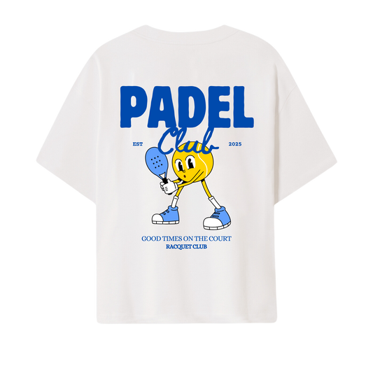 Oversize T-Shirt "Padel Club Good Times"