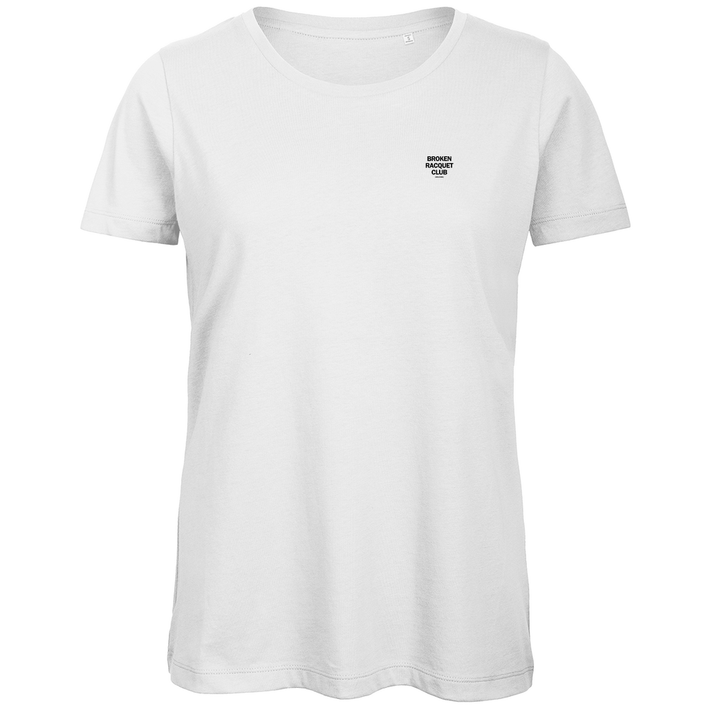 Basic Damen T-Shirt aus Bio-Baumwolle "Brocken Racquet Club"