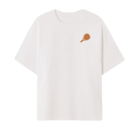 Oversize T-Shirt "Padel Racquet"