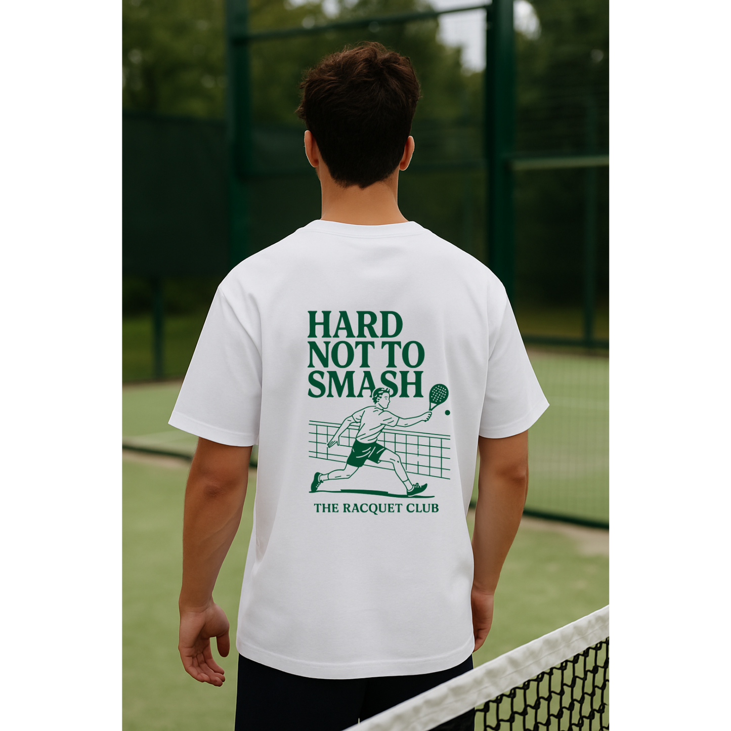 Oversize T-Shirt "Hard Not To Smash"