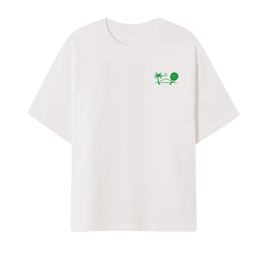 Oversize T-Shirt "Padel Palmen"